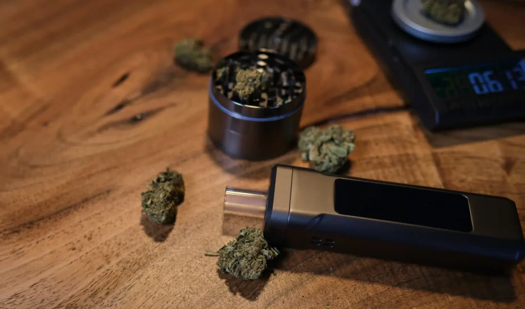 CBD avec un vaporisateur