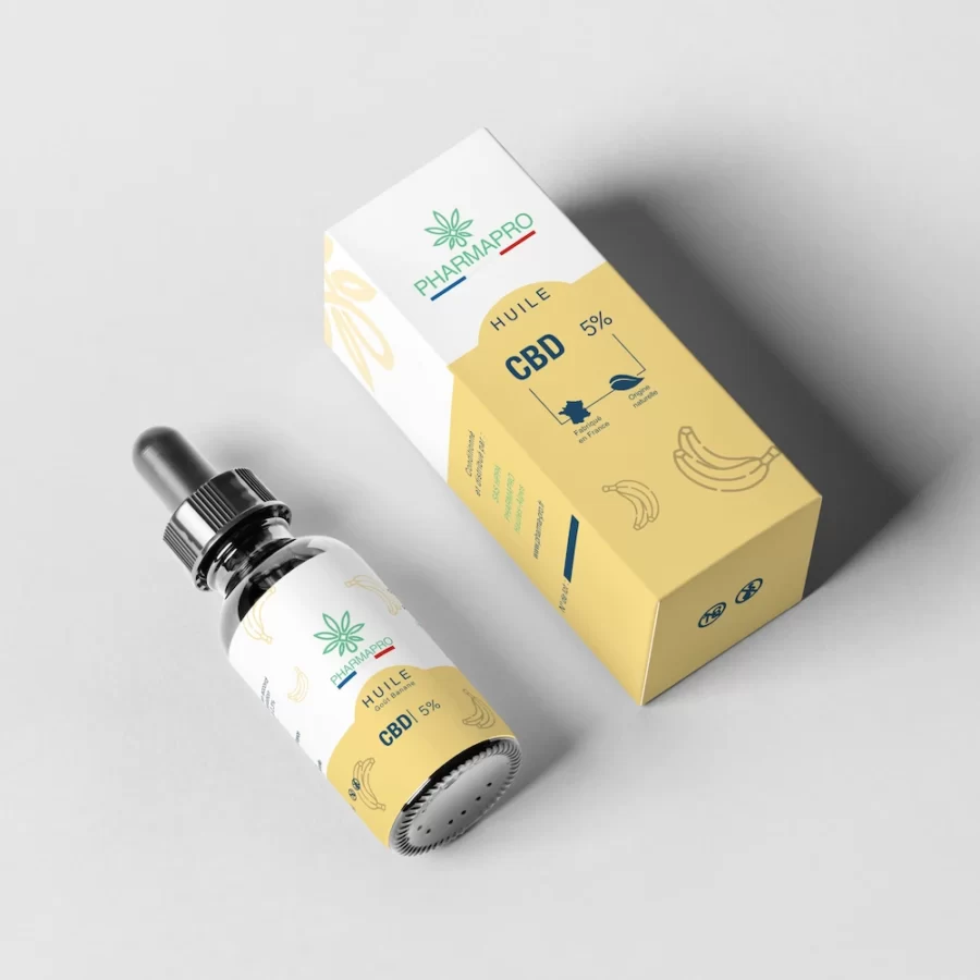 Huile CBD Banane 5% 2