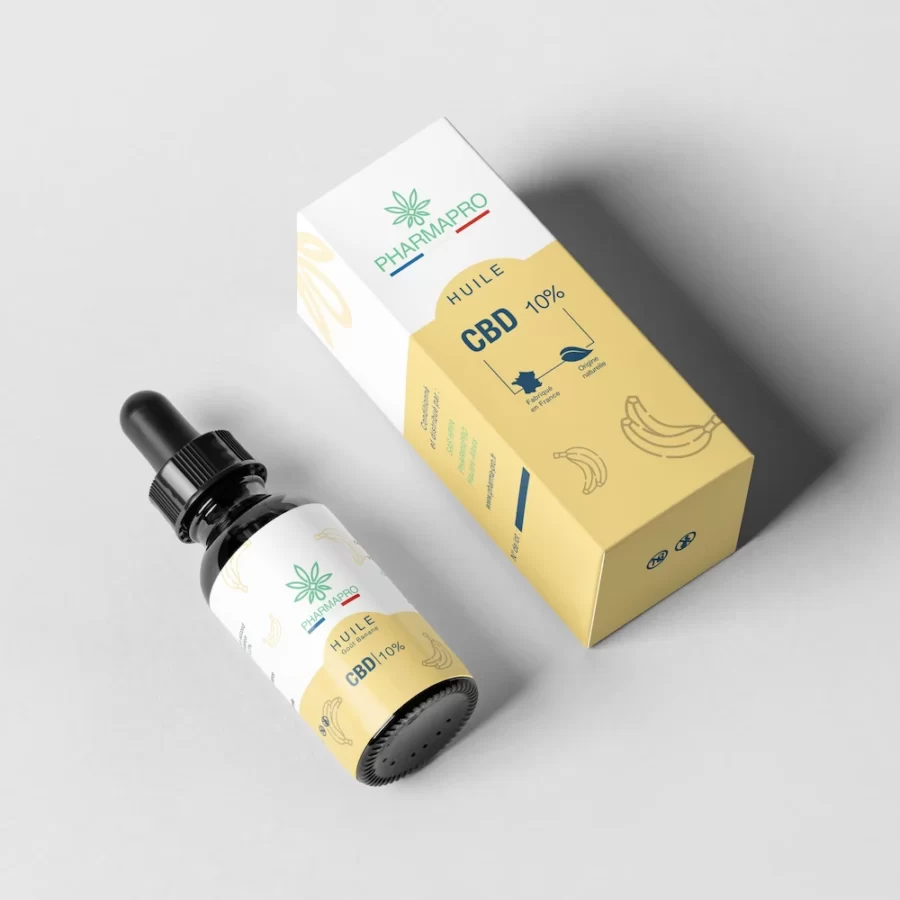 Huile CBD banane 10% 2