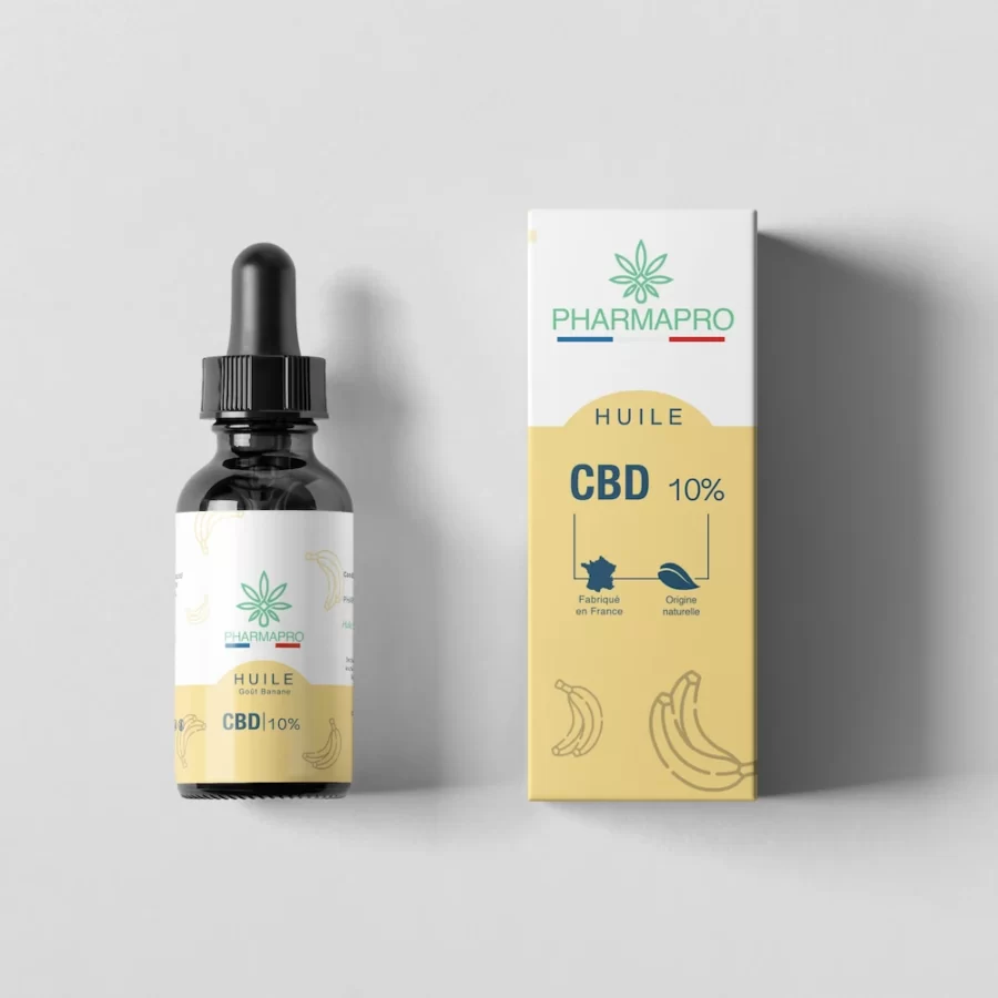 Huile CBD banane 10% 1